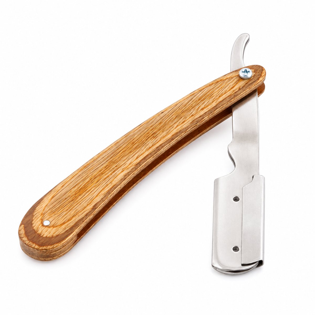 Brown Wood shavette razor, SB-RZ-019