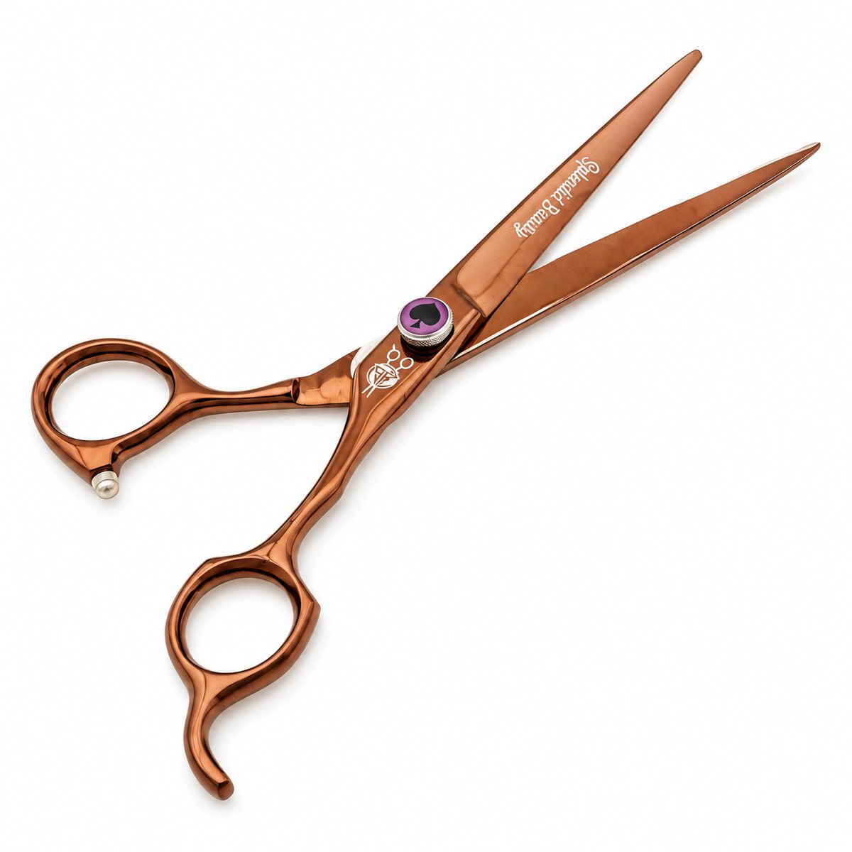 Copper Elite Amethyst scissors, SB-SC-001