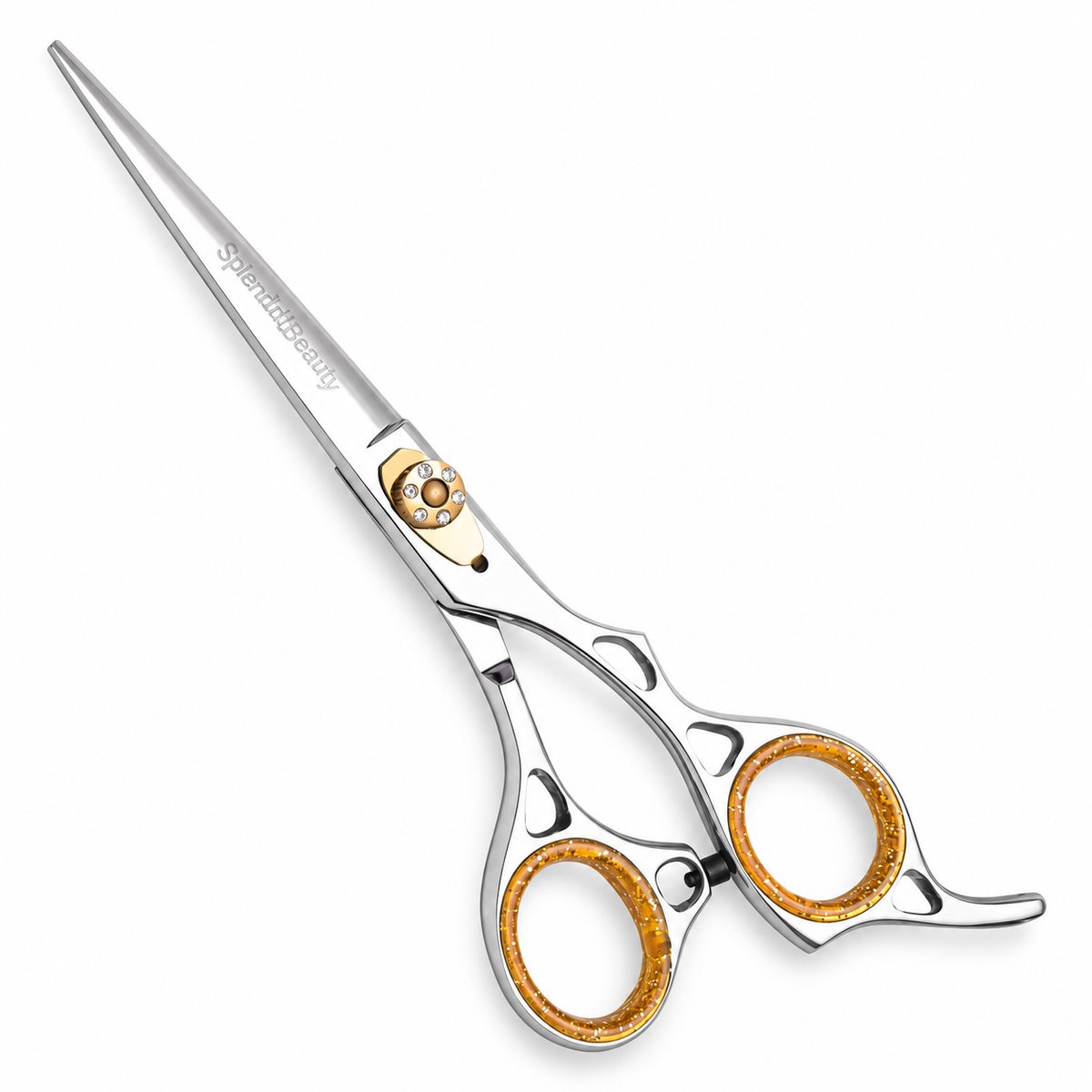 Precision Line Arc Amber Glitter scissors, SB-SC-029